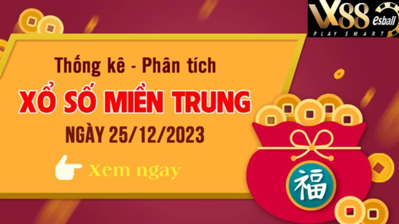 Thống kê XSMT 25/12/2023 - Phân tích Xổ số Miền Trung 25-12 Thứ 2