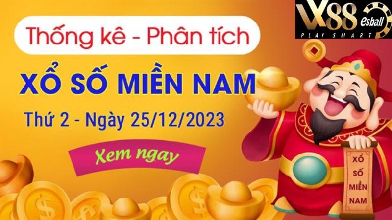 Thống kê XSMN thứ 2 ngày 25/12 - Phân tích xổ số miền Nam 25/12