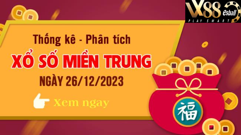 Thống kê XSMT 26/12/2023 - Phân tích Xổ số Miền Trung 26-12 Thứ 3