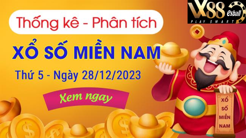 Thống kê XSMN 28/12 thứ 5 - Phân tích xổ số miền Nam 28/12