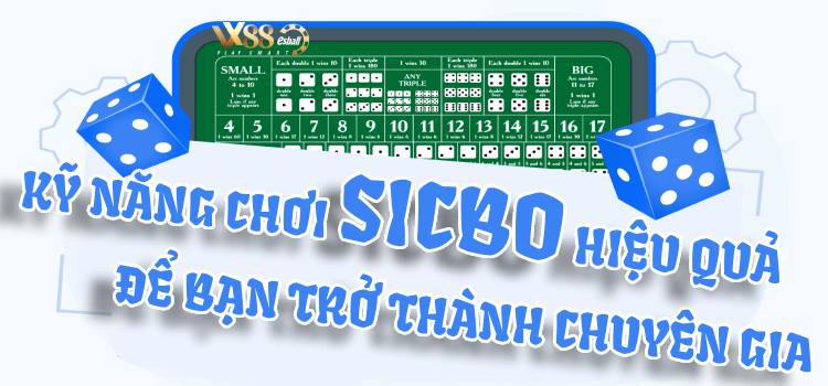 5 Kỹ Năng Chơi Sicbo Hiệu Quả Để Bạn Trở Thành Chuyên Gia