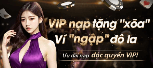 VIP Nạp Tặng "Xõa" - Ví "Ngập" Đô La Thưởng Tối Đa Lên Đến 2.288.000VND