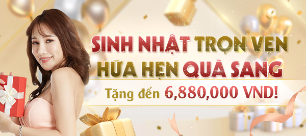 VX88 Esball Sinh Nhật Nhận Quà Sang, Thưởng Rộn Ràng 6.880.000VND