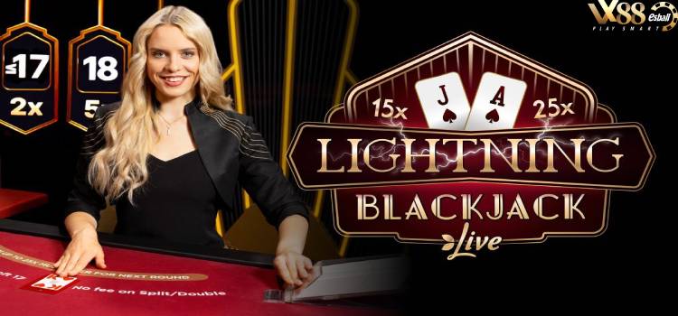 Evolution Lightning Blackjack Live