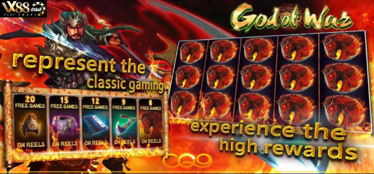 CQ9 God Of War Slot Game – Giới Thiệu Trò Chơi