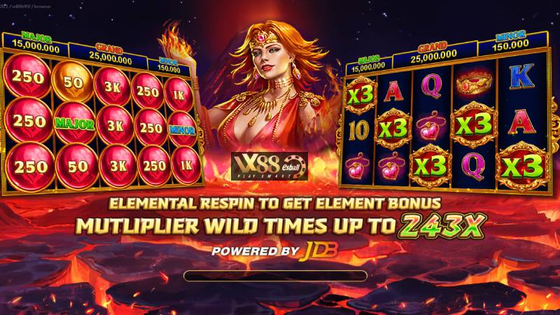 JDB Elemental Link Fire Slot Game