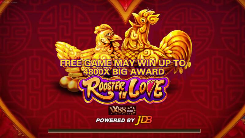 JDB Rooster In Love Slot Game