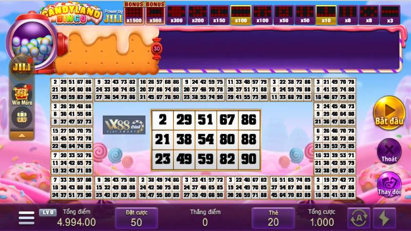 JILI Candyland Bingo Slot Game