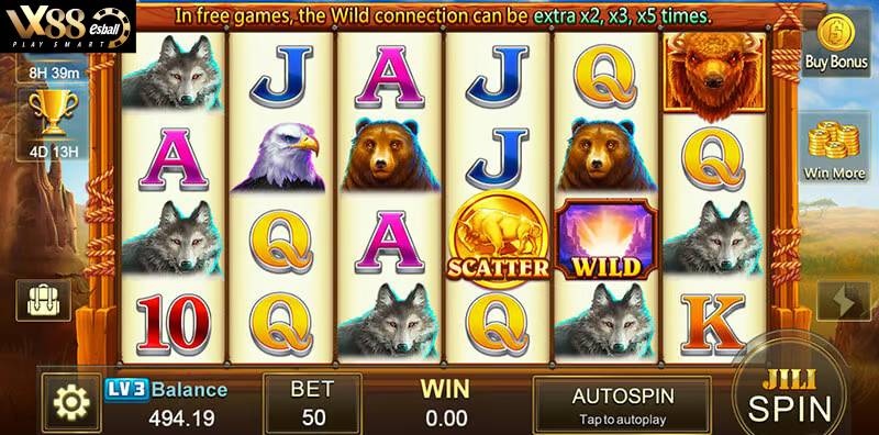 JILI Charge Buffalo Slot Game, How To Big Win In Charge Buffalo Slot Game