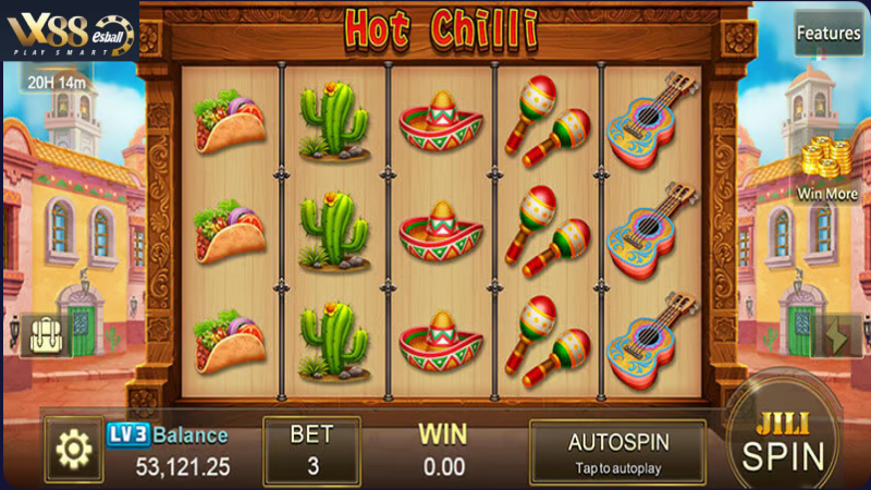 Hot Chilli Slot Demo Game, Nhà Cái JILI Slot Game