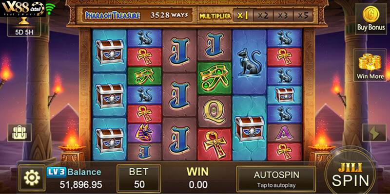 Pharaoh Treasure Slot 10 Free Spin, JILI Demo Games Try Out 