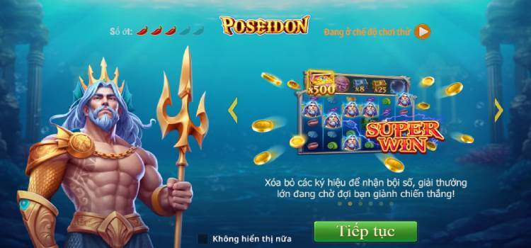 Game Nổ Hũ JILI Poseidon Demo Miễn Phí