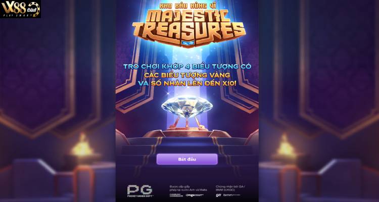 Game Nổ Hũ PG Soft Majestic Treasures Demo Miễn Phí