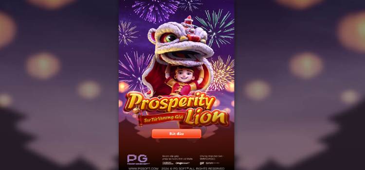 Game Nổ Hũ PG Prosperity Lion Demo Miễn Phí