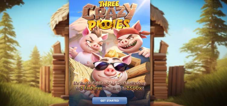 Game Nổ Hũ PG Three Crazy Piggies Demo Miễn Phí